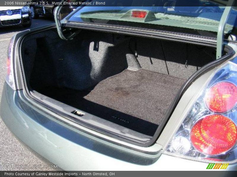 Mystic Emerald Metallic / Blond 2006 Nissan Altima 2.5 S