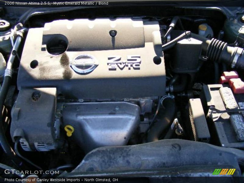 Mystic Emerald Metallic / Blond 2006 Nissan Altima 2.5 S
