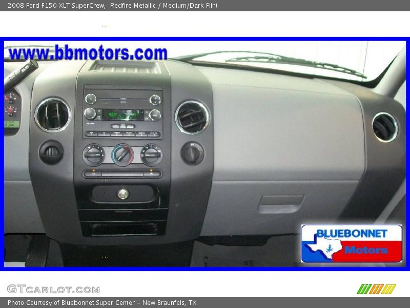 Redfire Metallic / Medium/Dark Flint 2008 Ford F150 XLT SuperCrew