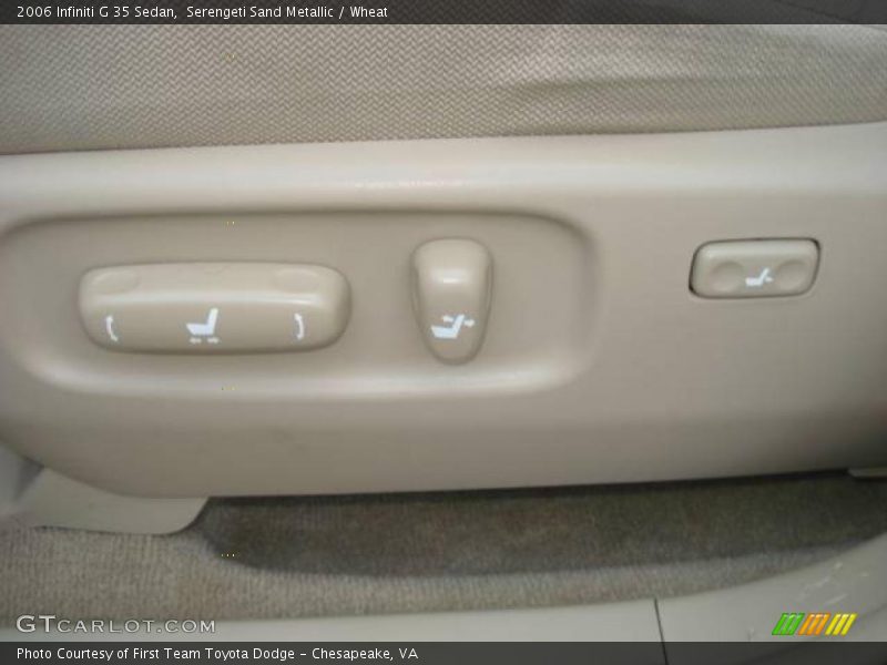 Serengeti Sand Metallic / Wheat 2006 Infiniti G 35 Sedan