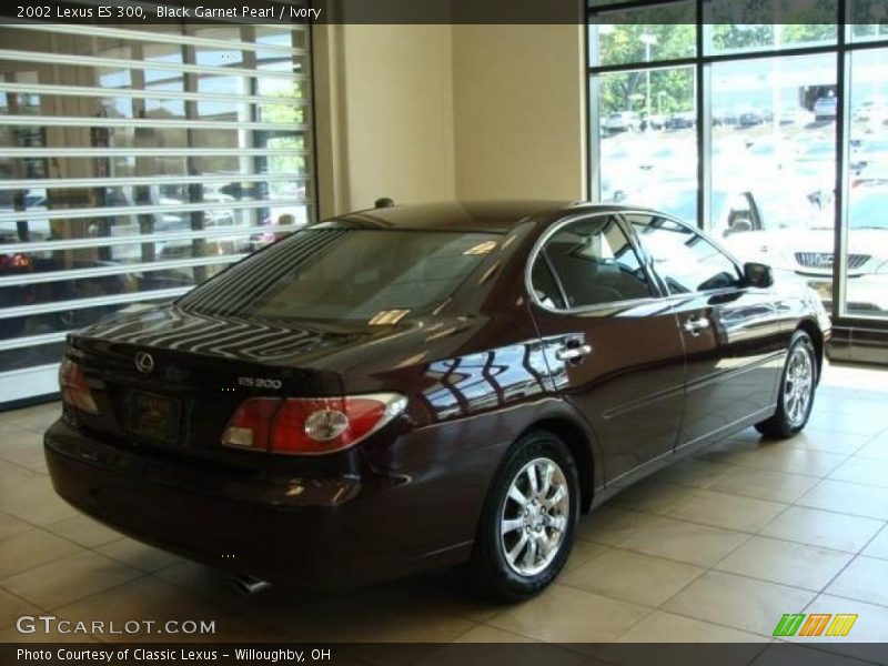 Black Garnet Pearl / Ivory 2002 Lexus ES 300