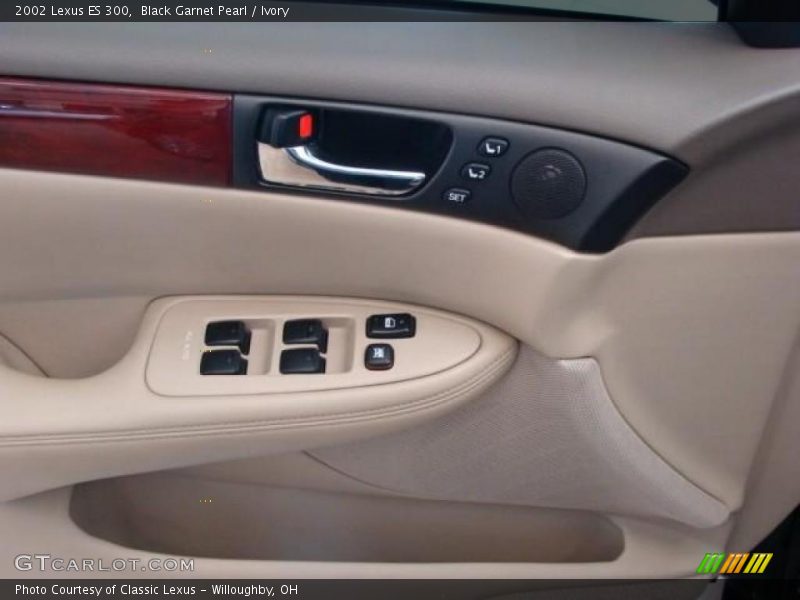 Black Garnet Pearl / Ivory 2002 Lexus ES 300
