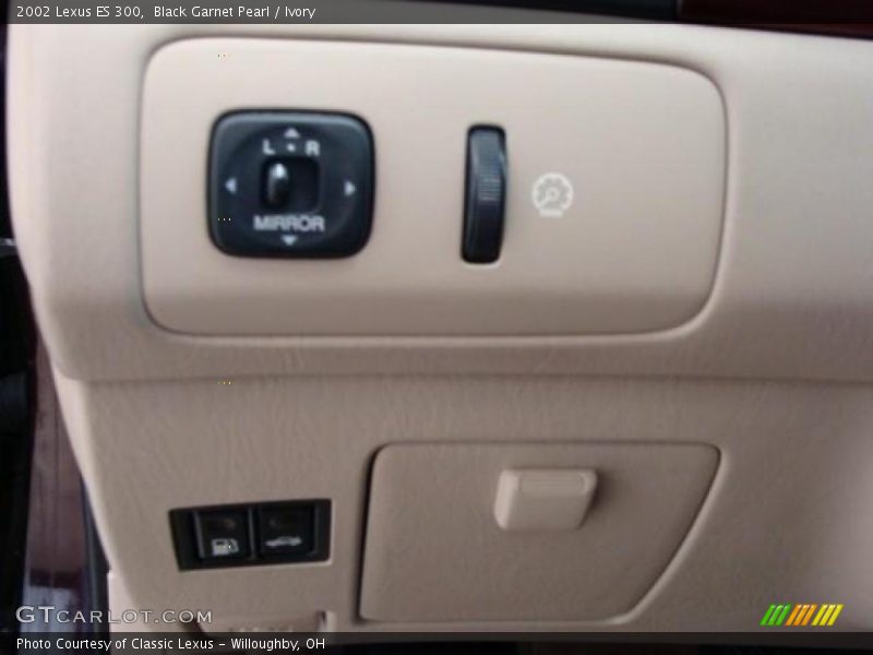 Black Garnet Pearl / Ivory 2002 Lexus ES 300