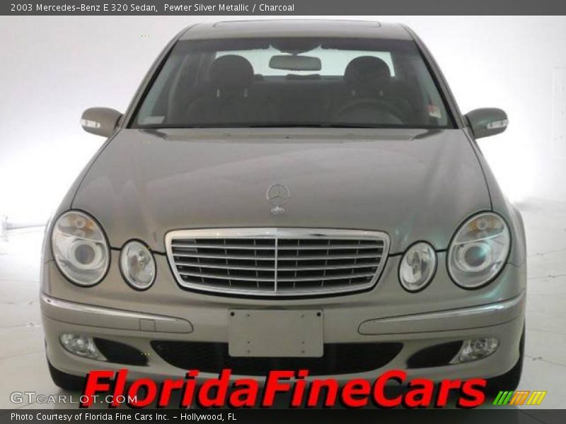 Pewter Silver Metallic / Charcoal 2003 Mercedes-Benz E 320 Sedan