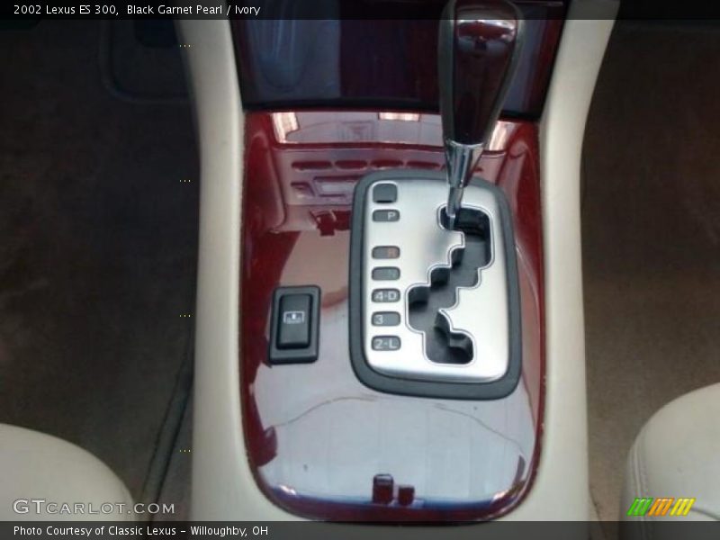 Black Garnet Pearl / Ivory 2002 Lexus ES 300