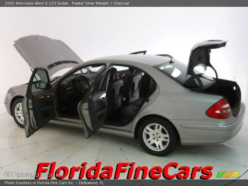 Pewter Silver Metallic / Charcoal 2003 Mercedes-Benz E 320 Sedan