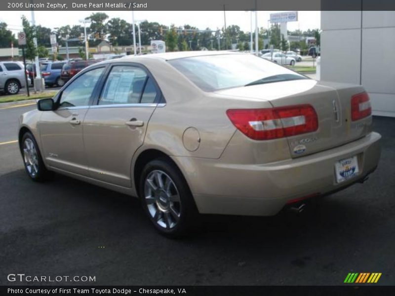 Dune Pearl Metallic / Sand 2006 Lincoln Zephyr