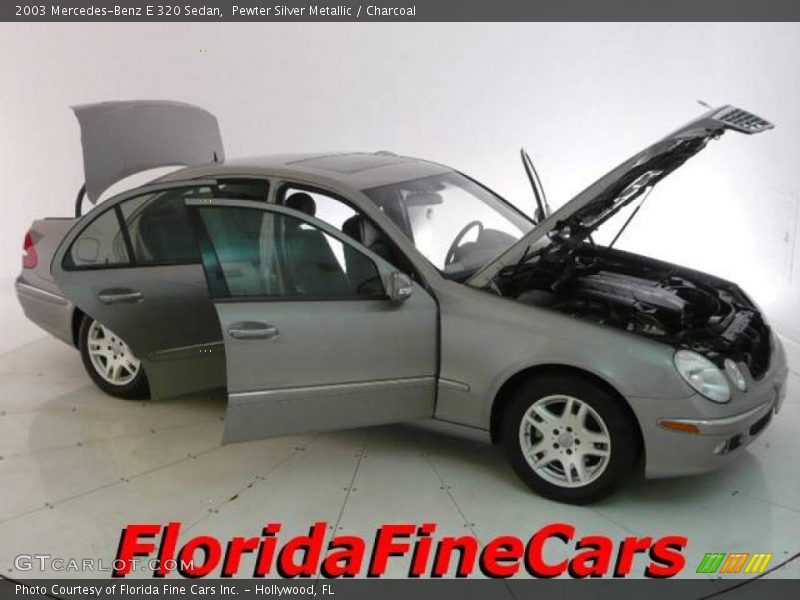 Pewter Silver Metallic / Charcoal 2003 Mercedes-Benz E 320 Sedan