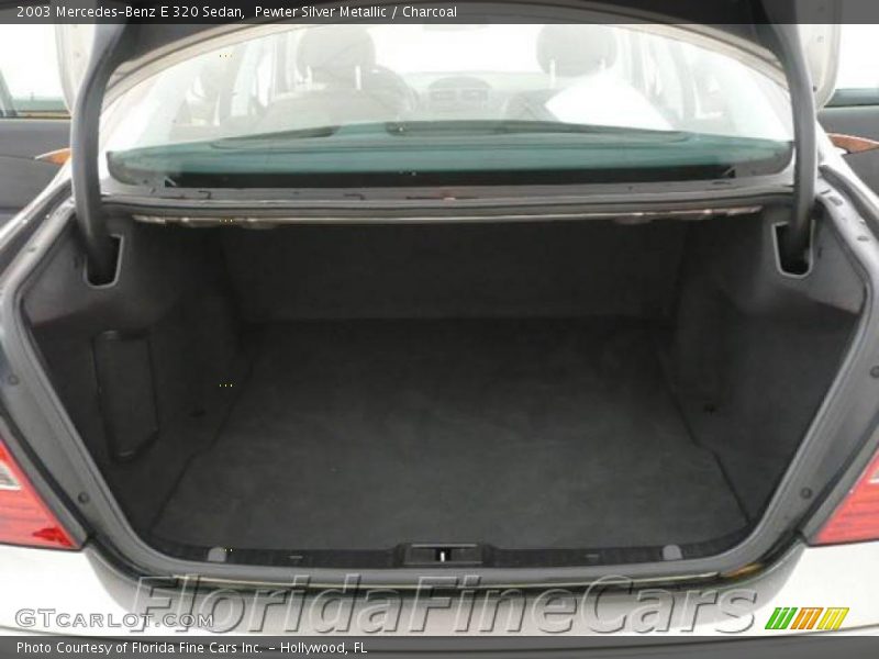 Pewter Silver Metallic / Charcoal 2003 Mercedes-Benz E 320 Sedan