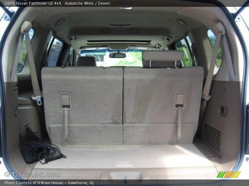Avalanche White / Desert 2006 Nissan Pathfinder LE 4x4