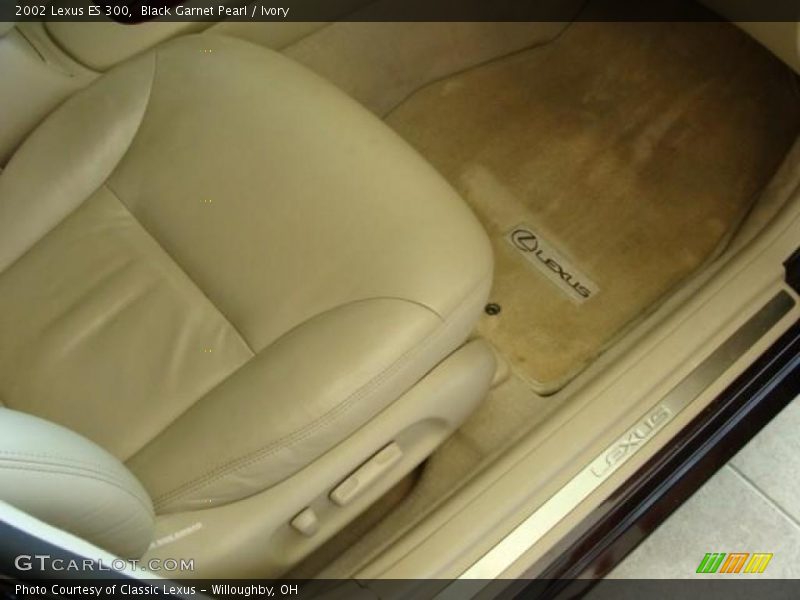 Black Garnet Pearl / Ivory 2002 Lexus ES 300