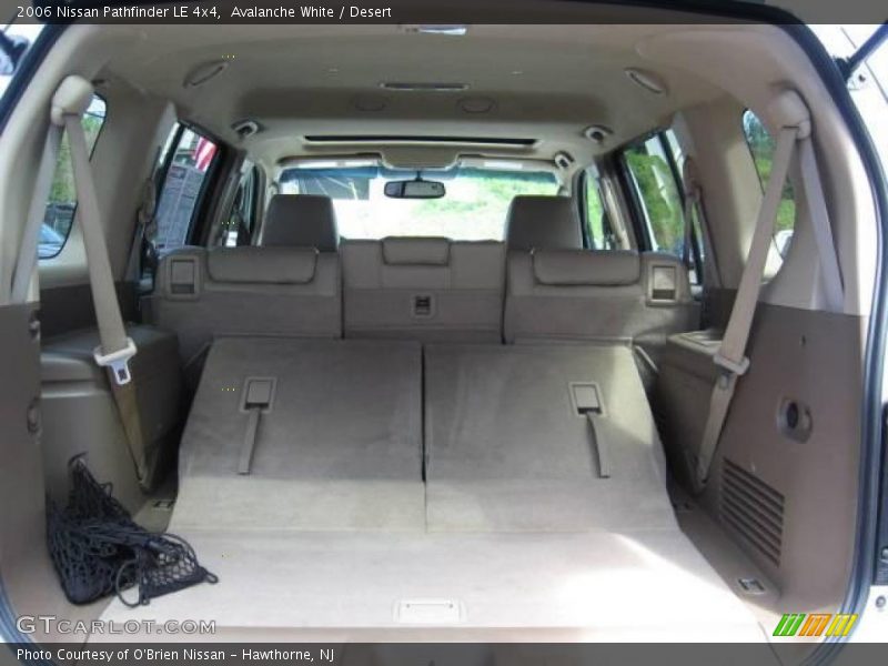 Avalanche White / Desert 2006 Nissan Pathfinder LE 4x4