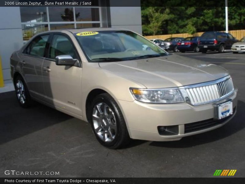 Dune Pearl Metallic / Sand 2006 Lincoln Zephyr