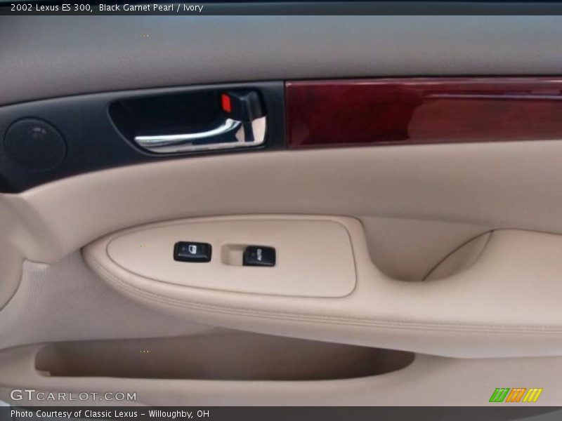 Black Garnet Pearl / Ivory 2002 Lexus ES 300