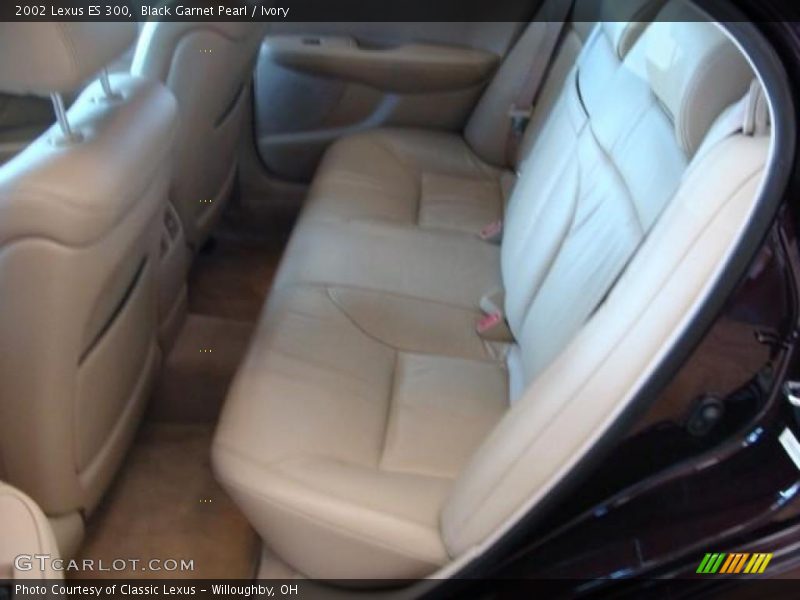 Black Garnet Pearl / Ivory 2002 Lexus ES 300