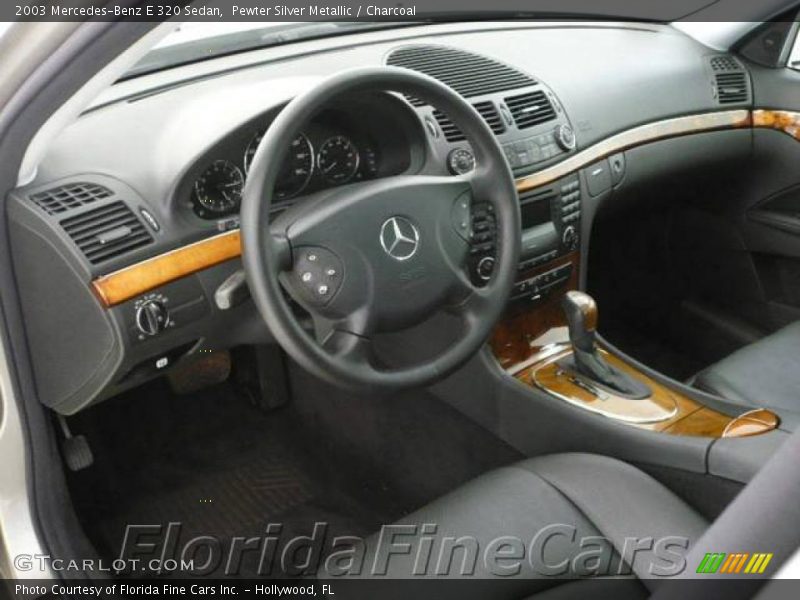 Pewter Silver Metallic / Charcoal 2003 Mercedes-Benz E 320 Sedan