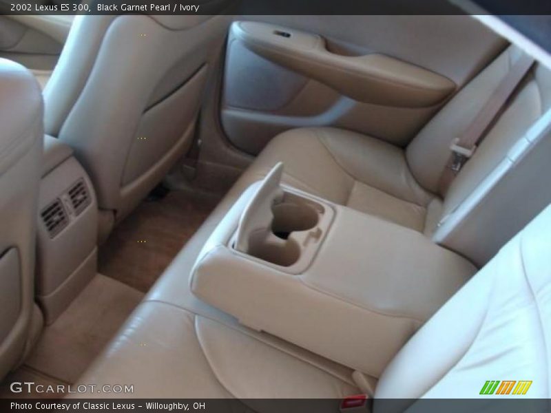 Black Garnet Pearl / Ivory 2002 Lexus ES 300