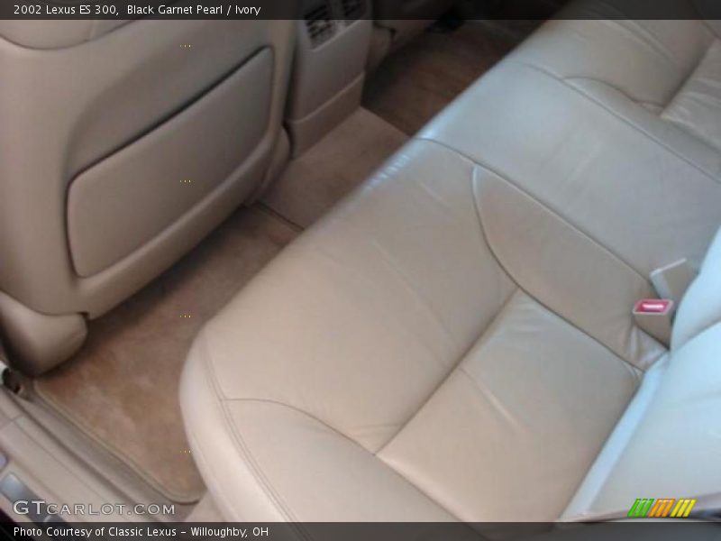Black Garnet Pearl / Ivory 2002 Lexus ES 300