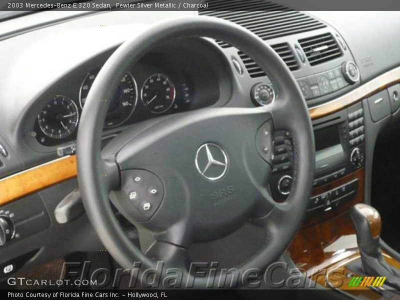 Pewter Silver Metallic / Charcoal 2003 Mercedes-Benz E 320 Sedan
