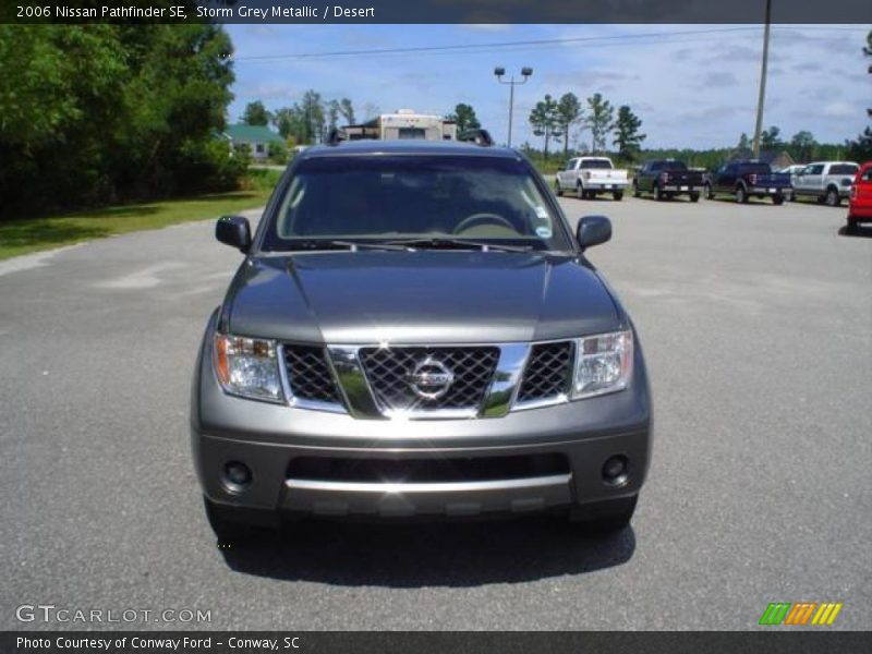 Storm Grey Metallic / Desert 2006 Nissan Pathfinder SE