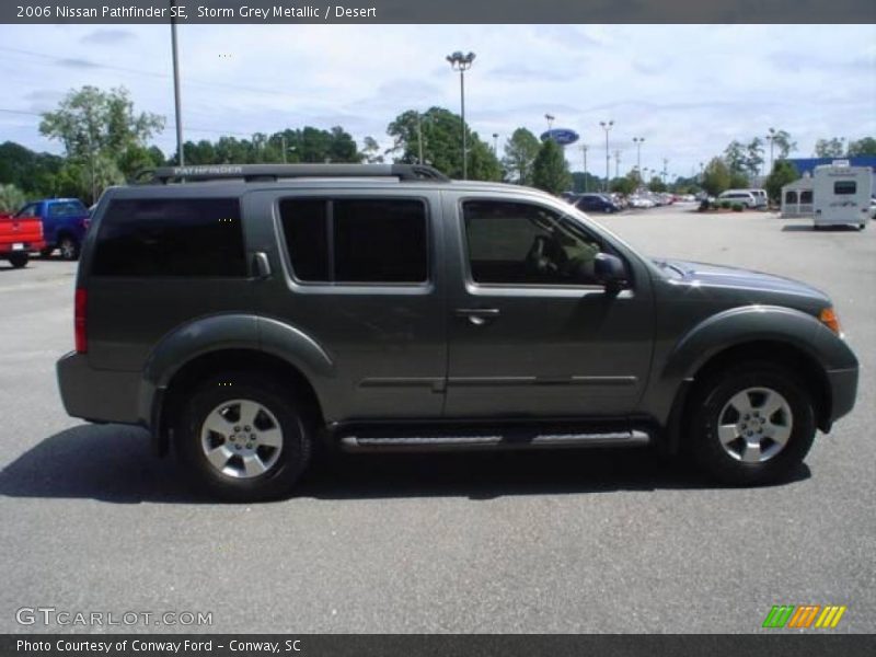 Storm Grey Metallic / Desert 2006 Nissan Pathfinder SE