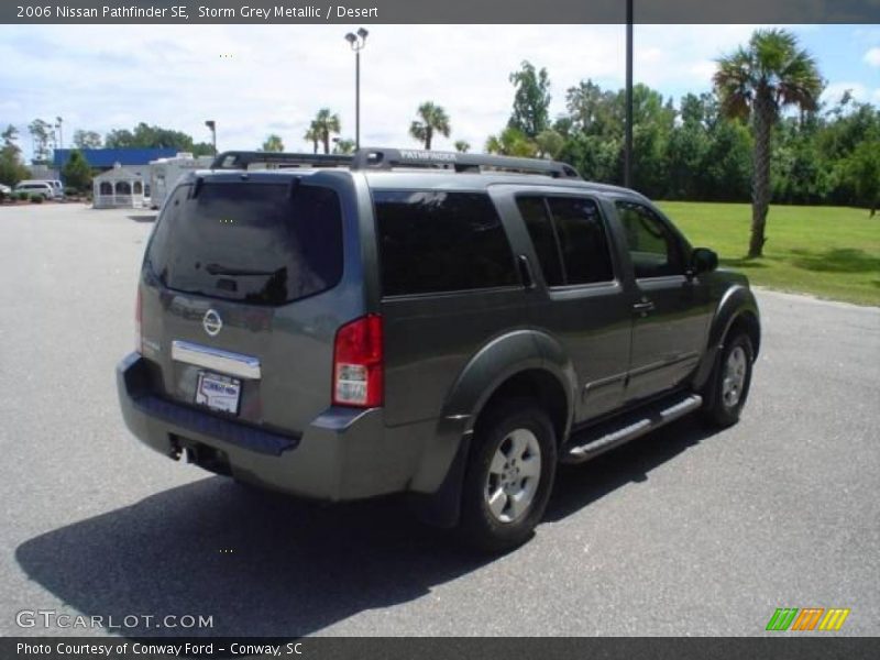 Storm Grey Metallic / Desert 2006 Nissan Pathfinder SE