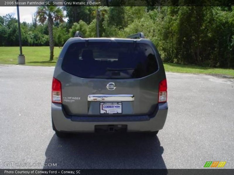 Storm Grey Metallic / Desert 2006 Nissan Pathfinder SE