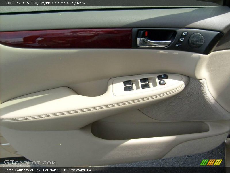 Mystic Gold Metallic / Ivory 2003 Lexus ES 300