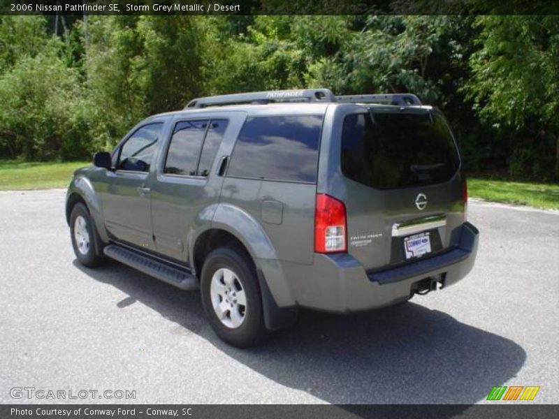 Storm Grey Metallic / Desert 2006 Nissan Pathfinder SE