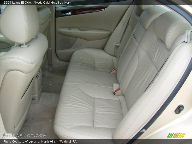 Mystic Gold Metallic / Ivory 2003 Lexus ES 300