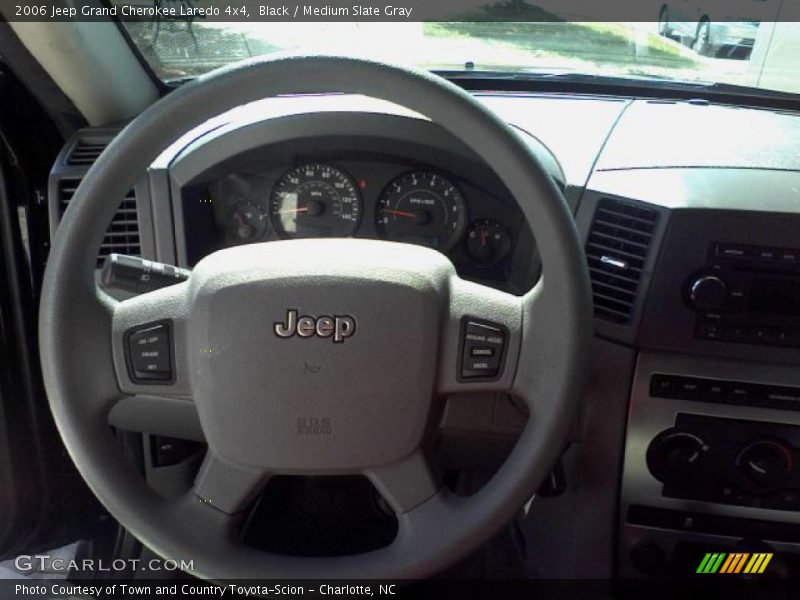 Black / Medium Slate Gray 2006 Jeep Grand Cherokee Laredo 4x4