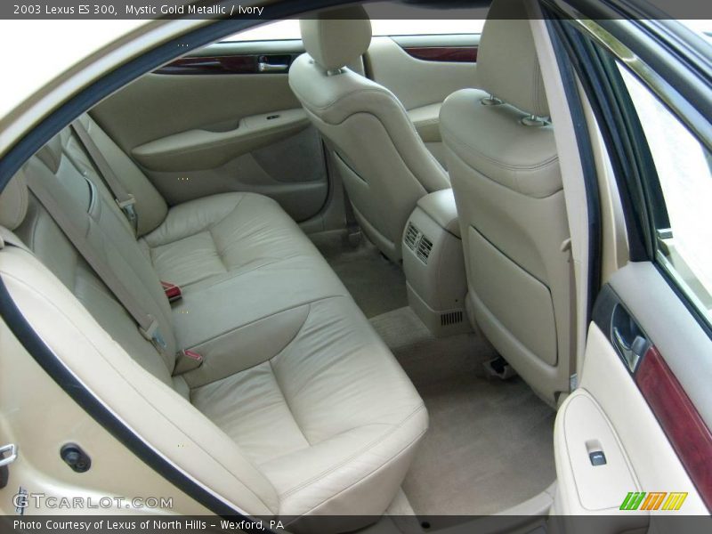 Mystic Gold Metallic / Ivory 2003 Lexus ES 300