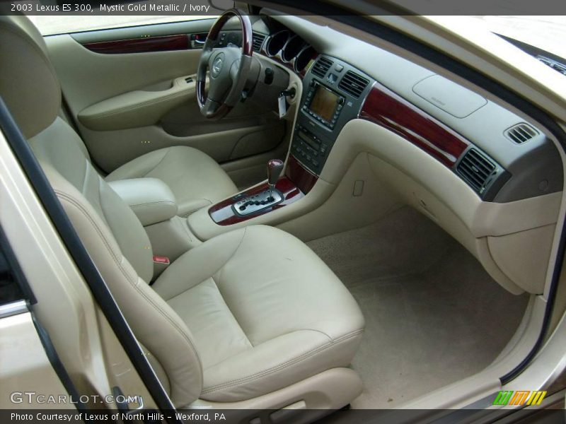 Mystic Gold Metallic / Ivory 2003 Lexus ES 300