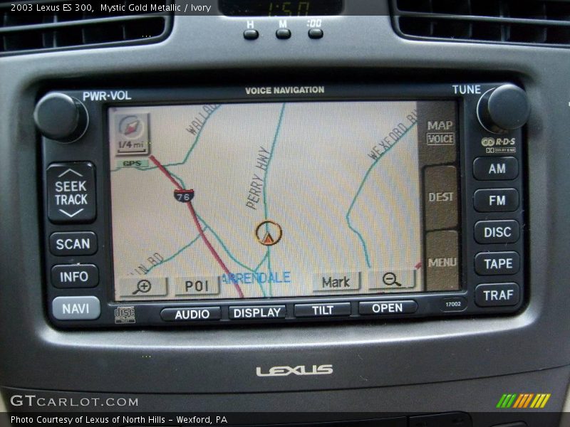 Mystic Gold Metallic / Ivory 2003 Lexus ES 300