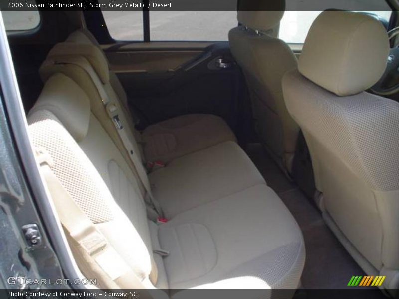 Storm Grey Metallic / Desert 2006 Nissan Pathfinder SE