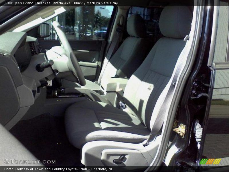 Black / Medium Slate Gray 2006 Jeep Grand Cherokee Laredo 4x4