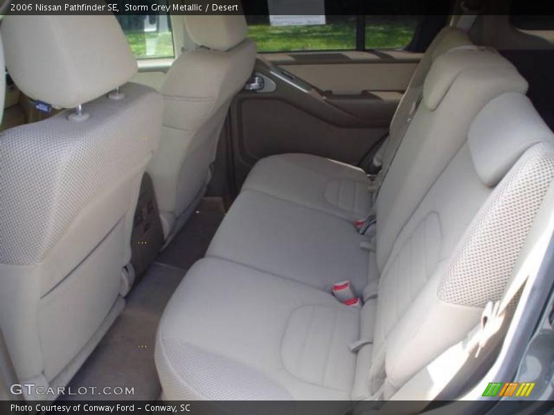 Storm Grey Metallic / Desert 2006 Nissan Pathfinder SE