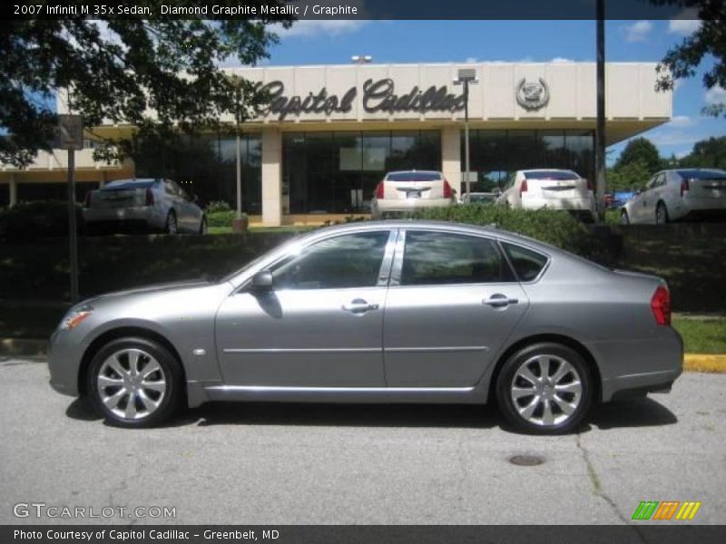Diamond Graphite Metallic / Graphite 2007 Infiniti M 35x Sedan