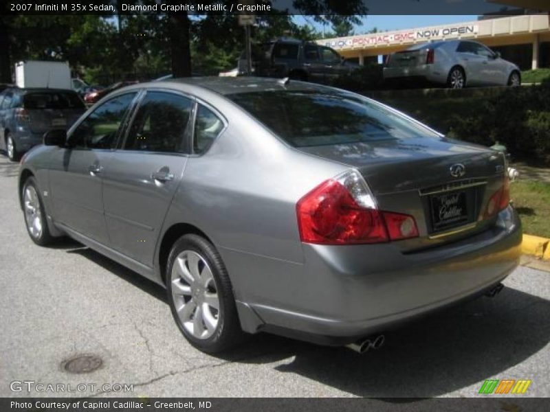 Diamond Graphite Metallic / Graphite 2007 Infiniti M 35x Sedan