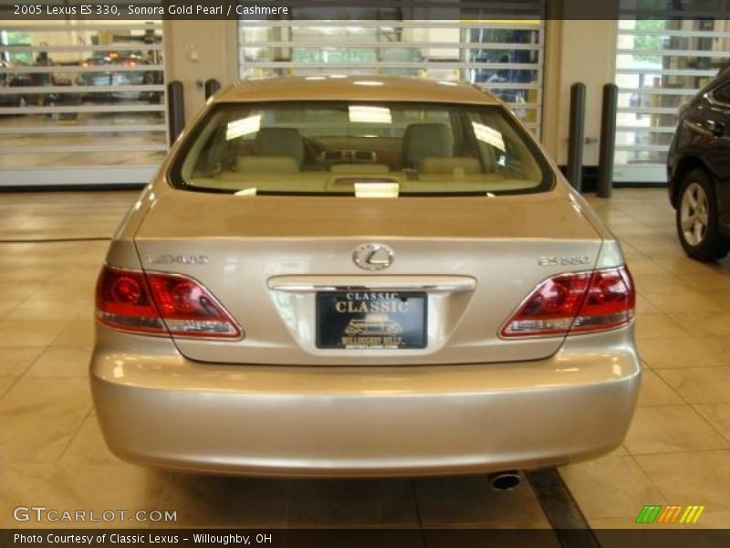 Sonora Gold Pearl / Cashmere 2005 Lexus ES 330