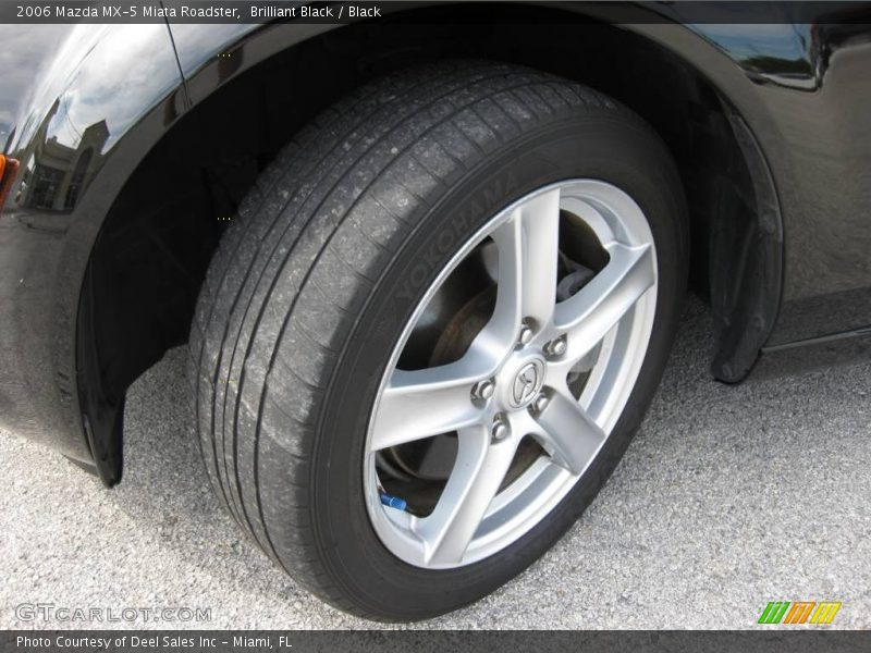 Brilliant Black / Black 2006 Mazda MX-5 Miata Roadster