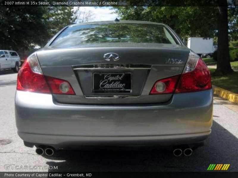 Diamond Graphite Metallic / Graphite 2007 Infiniti M 35x Sedan