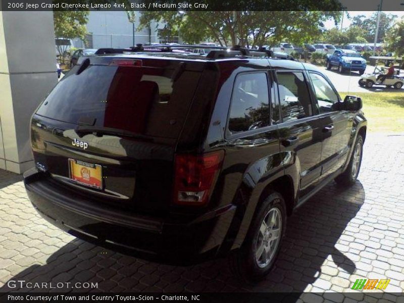 Black / Medium Slate Gray 2006 Jeep Grand Cherokee Laredo 4x4