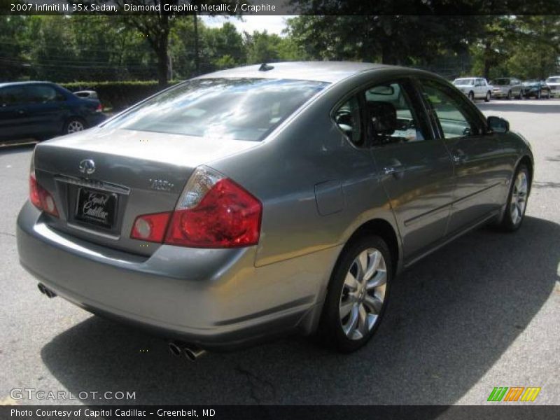 Diamond Graphite Metallic / Graphite 2007 Infiniti M 35x Sedan