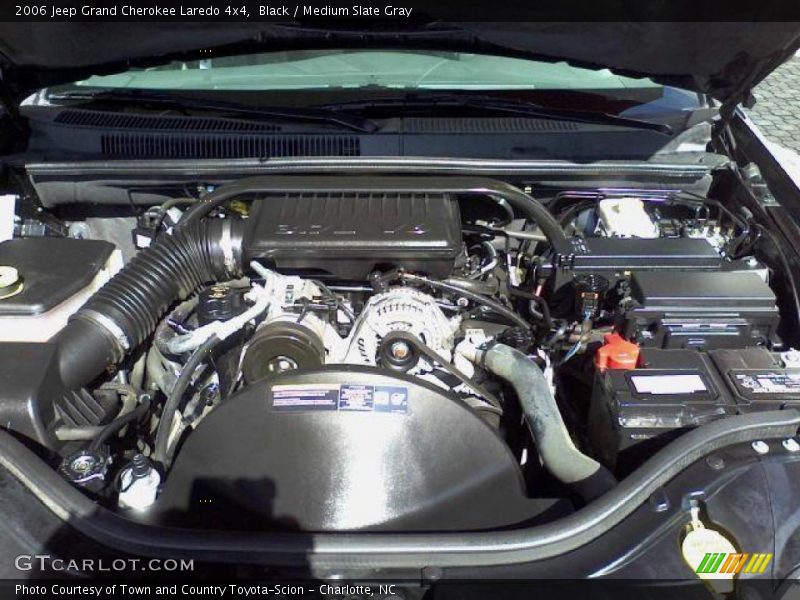 Black / Medium Slate Gray 2006 Jeep Grand Cherokee Laredo 4x4