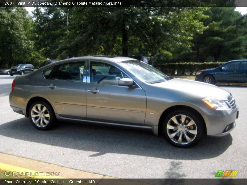 Diamond Graphite Metallic / Graphite 2007 Infiniti M 35x Sedan