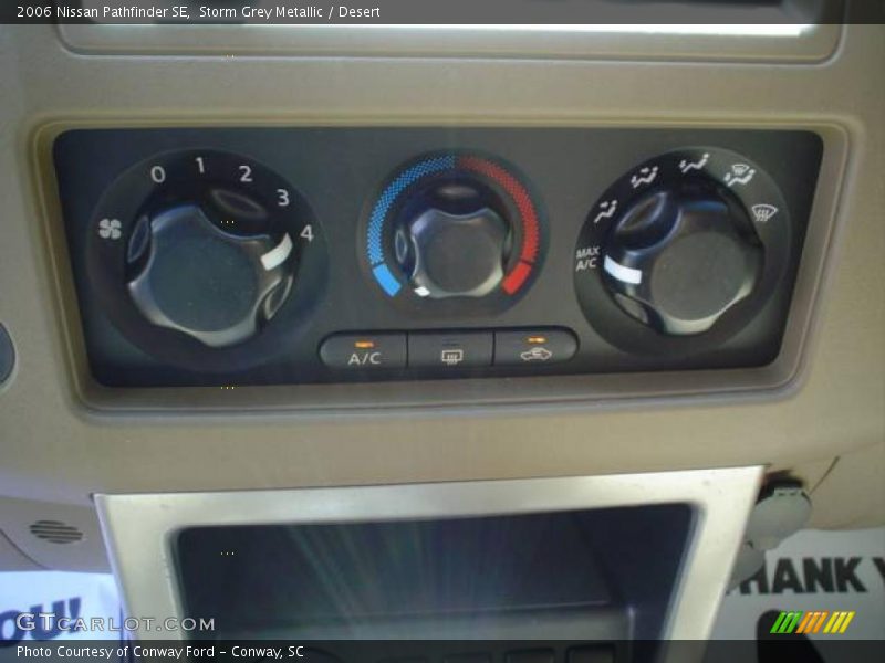 Storm Grey Metallic / Desert 2006 Nissan Pathfinder SE