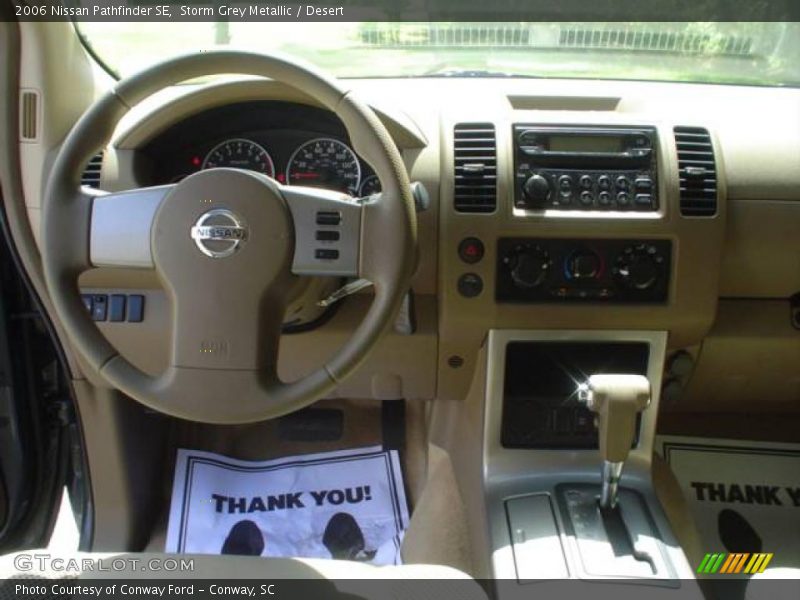 Storm Grey Metallic / Desert 2006 Nissan Pathfinder SE