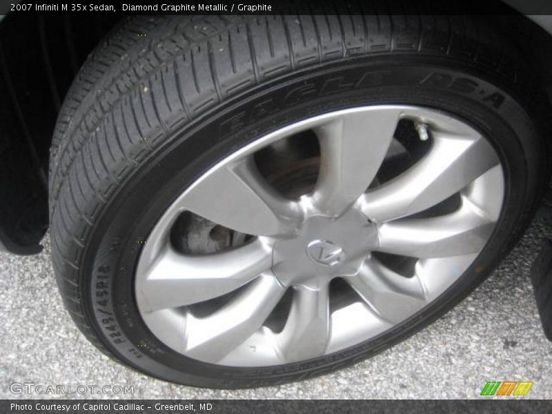 Diamond Graphite Metallic / Graphite 2007 Infiniti M 35x Sedan