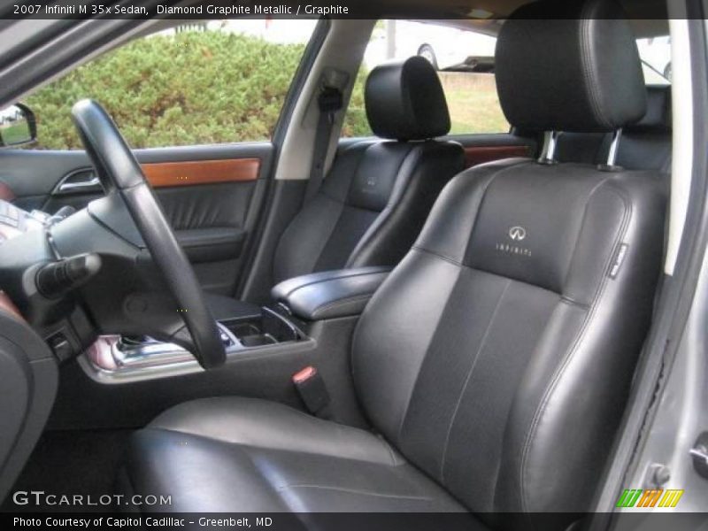 Diamond Graphite Metallic / Graphite 2007 Infiniti M 35x Sedan